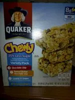 Mängden socker i Chewy granola bar variety