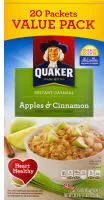 Mängden socker i Apples & cinnamon instant oatmeal