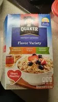 Mängden socker i Instant oatmeal flavor variety