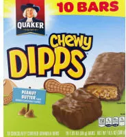 Mängden socker i Chocolatey Covered Granola Bars