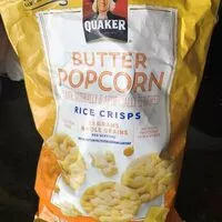 Mängden socker i Gluten Free Popped Rice Crisps, Butter Popcorn