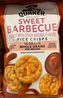 Mängden socker i Sweet barbecue rice crisps, sweet barbecue