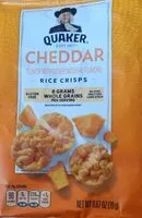 Mängden socker i Cheddar Cheese Rice Crisp