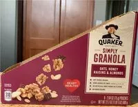 Mängden socker i Simply granola