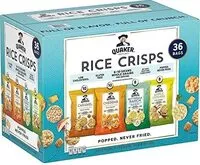 Mängden socker i Rice crisps