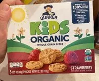 Mängden socker i Kids organic whole grain bites (Strawberey)