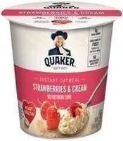 Mängden socker i Strawberries & cream instant oatmeal