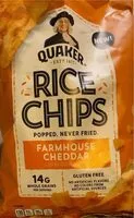 Mängden socker i Rice chips farmhouse cheddar
