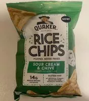 Mängden socker i Quaker rice chips