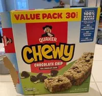 Mängden socker i Chewy Chocolate Chip Granola Bars