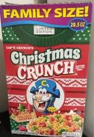 Mängden socker i Christmas Crunch