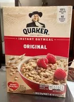 Mängden socker i Instant Oatmal Original