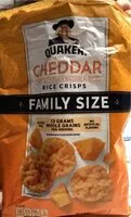 Mängden socker i Quacker cheddar Rice Crisps