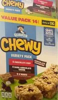 Mängden socker i Chewy Variety Pack