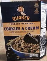 Mängden socker i Cookies and cream oatmeal