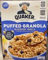 Mängden socker i Puffed Granola Blueberry Vanilla