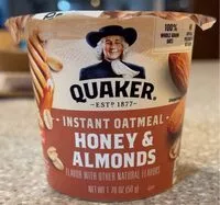 Mängden socker i Honey & Almond Instant Oatmeal