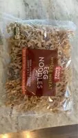 Mängden socker i Whole wheat egg noodles