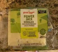 Mängden socker i Pepperjack cheese