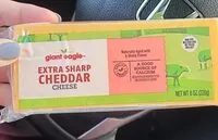Mängden socker i Extra sharp cheddar cheese