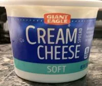 Mängden socker i Soft cream cheese spread