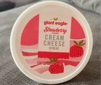 Mängden socker i Cream cheese