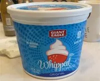 Mängden socker i Whipped topping