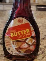 Mängden socker i Butter flavored syrup