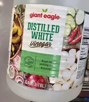 Mängden socker i Distilled white vinegar