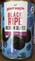 Mängden socker i Black Ripe Olives