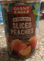 Mängden socker i Sliced Peaches