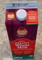 Mängden socker i Organic Whole milk