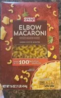 Mängden socker i Elbow Macaroni