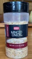 Mängden socker i Minced onion