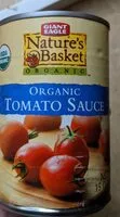 Mängden socker i Organic Tomato Sauce