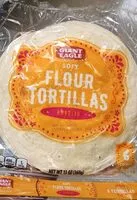 Mängden socker i Soft flour tortillas
