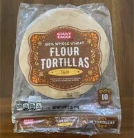 Mängden socker i Whole Wheat Flour Tortillas