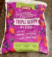 Mängden socker i Triple berry blend