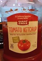 Mängden socker i Tomato ketchup