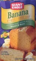 Mängden socker i Banana bread mix