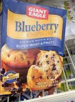 Mängden socker i Blueberry Premium Muffin Mix