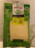 Mängden socker i Sliced Havarti Cheese