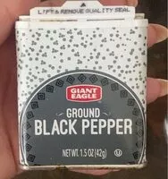 Mängden socker i Ground Black Pepper