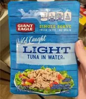 Mängden socker i Light Tuna in Water