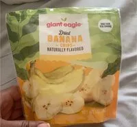 Mängden socker i Dried banana chips