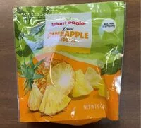 Mängden socker i Dried pineapple