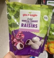 Mängden socker i coated vanilla yogurt raisins