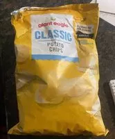 Mängden socker i Giant eagle classic potato chips