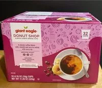 Mängden socker i Donut shop single serve coffee