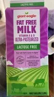 Mängden socker i Fat free lactose free milk